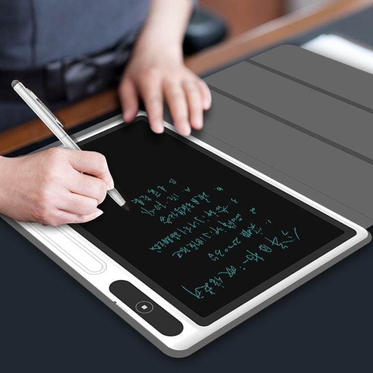 10.1 Inch LCD Handwriting Board Light Energy Electronic Drawing Board Hand-Painted Board Smart Small Blackboard Writing Board(Rose Red With Leather Case)