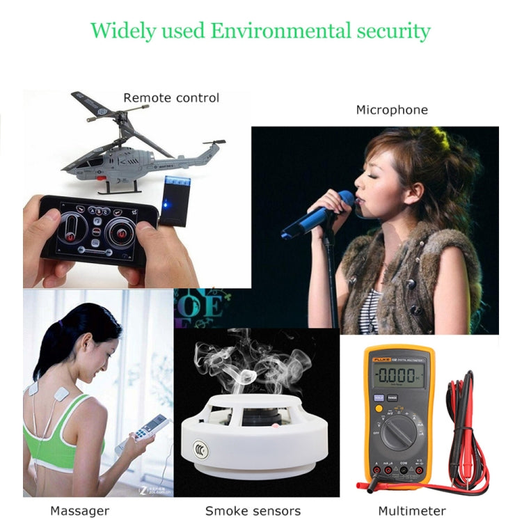 9V L-ion Rechargeable Battery 6F22 9V Lithium Batteries Charger(EU Plug)