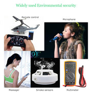 9V L-ion Rechargeable Battery 6F22 9V Lithium Batteries Charger(EU Plug)