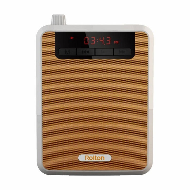 Rolton K300 Portable Voice Amplifier Supports FM Radio/MP3(Black)