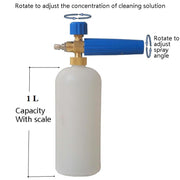 Car Wash Water Gun Foam Pot High Pressure Foam Gun Foam Pot(Blue Handle)