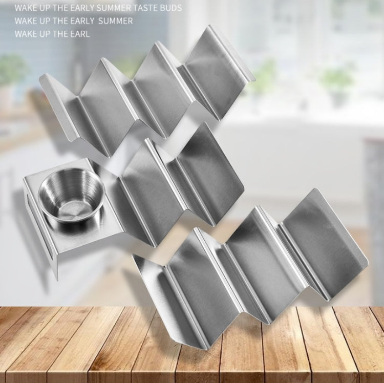 Baking Stainless Steel Pancake Rack Buffet Tools With Cup