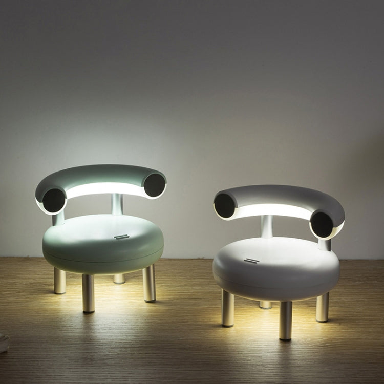 AD-01 LED Chair Eye Protection Night Light Mobile Phone Holder Bedroom Bedside Learning Light(Light Green)