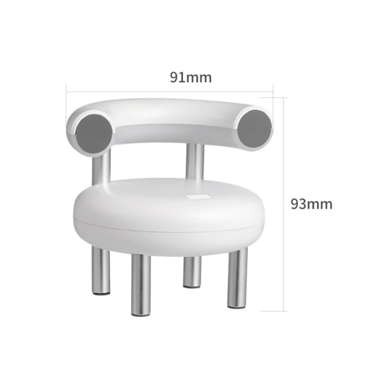 AD-01 LED Chair Eye Protection Night Light Mobile Phone Holder Bedroom Bedside Learning Light(Light Green)