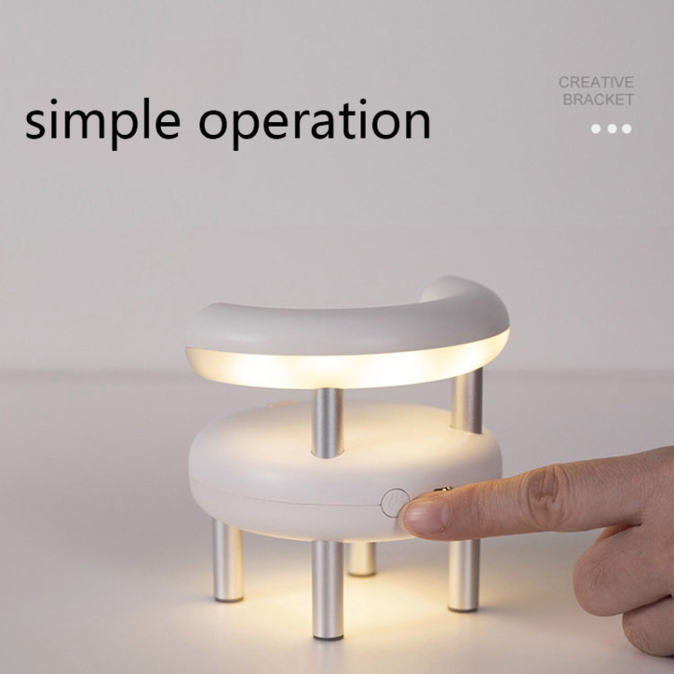 AD-01 LED Chair Eye Protection Night Light Mobile Phone Holder Bedroom Bedside Learning Light(Light Green)