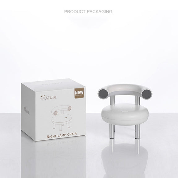 AD-01 LED Chair Eye Protection Night Light Mobile Phone Holder Bedroom Bedside Learning Light(Light Green)