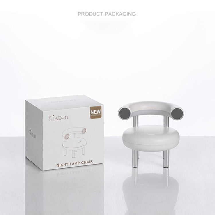 AD-01 LED Chair Eye Protection Night Light Mobile Phone Holder Bedroom Bedside Learning Light(Light Green)