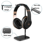 Z9 Headset Aluminum Alloy Bracket Internet Cafe Headset Display Stand(Rose Gold)