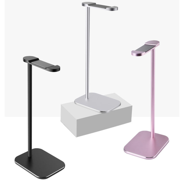 Z9 Headset Aluminum Alloy Bracket Internet Cafe Headset Display Stand(Rose Gold)
