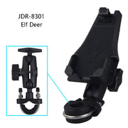 Motorcycle Multi-Function Mobile Phone Holder Adjustable Universal Locomotive Riding Anti-Shake Fixed Equipment(Elf Deer U Type)