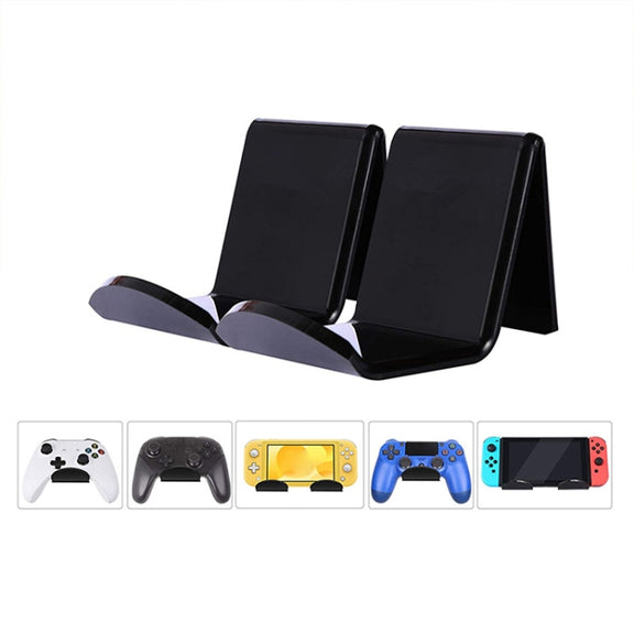 3 PCS Stick-On Headset Bracket Wall-Mounted Gamepad Bracket(Transparent)