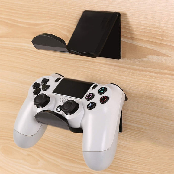 3 PCS Stick-On Headset Bracket Wall-Mounted Gamepad Bracket(Transparent)