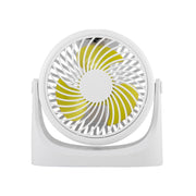 JD-Q1 Office Student Dormitory Mini Silent USB Fan(White)