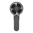 F1 USB Portable Lazy Hanging Neck Fan Mini Folding Handheld Fan(Black) - Electric Fans by PMC TechLife | Online Shopping South Africa | PMC TechLife | Buy Now Pay Later Mobicred