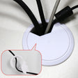 20 PCS ABS Plastic Round Cable Box Computer Desk Cable Hole Cover, Specification:  50mm (White) - Furniture Accessories by PMC TechLife | Online Shopping South Africa | PMC TechLife | Buy Now Pay Later Mobicred