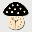 Kindergarten Cartoon Mute Wall Clock Creative Children Colorful Mushroom Decorative Clock(Black) - Wall Clock by PMc TechLife | Online Shopping South Africa | PMc TechLife | Buy Now Pay Later Mobicred
