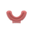 Silicone U-Shaped Replaceable Brush Head 2-8 Years Old Oral Electric Toothbrush Head(Pink) - Replacement Brush Heads by PMC TechLife | Online Shopping South Africa | PMC TechLife | Buy Now Pay Later Mobicred