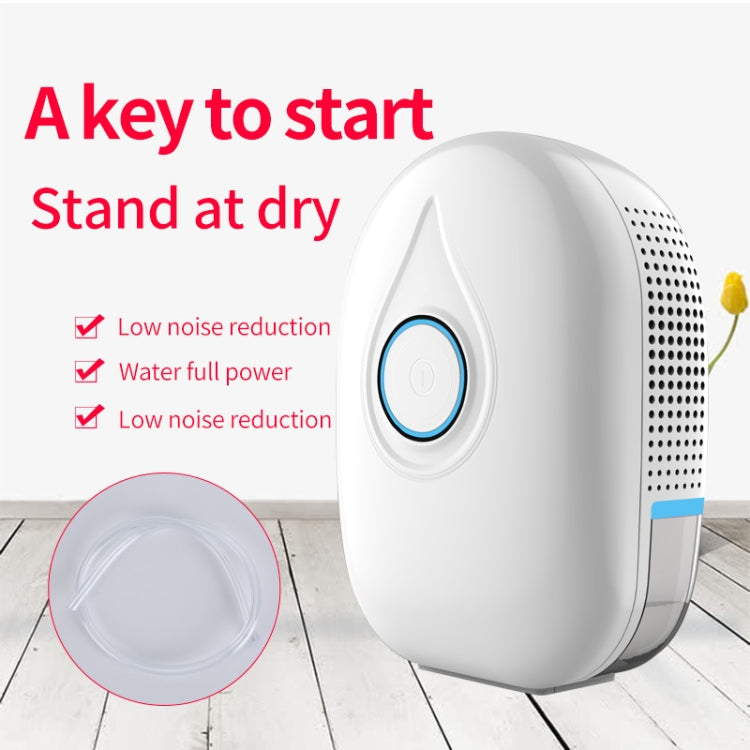 GZ-1901 Semiconductor Mini Dehumidifier Household Small Dehumidifier Bedroom Dehumidifier Moisture Absorber, Product specification: EU Plug(Charm Red)