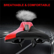 WEST BIKING Cycling Seat Hollow Breathable Comfortable Saddle Riding Equipment(White)