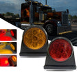 12/24V 14 LEDs Truck Two-Color Side Light Trailer Side Tail Light - Warning Lights by PMC TechLife | Online Shopping South Africa | PMC TechLife | Buy Now Pay Later Mobicred