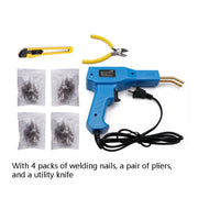 H50 Car Bumper Crack Repair Welding Machine Plastic Welding Nail Artifact, AU Plug(Red)