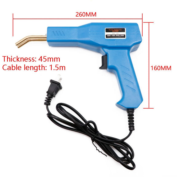 H50 Car Bumper Crack Repair Welding Machine Plastic Welding Nail Artifact, EU Plug(Red)