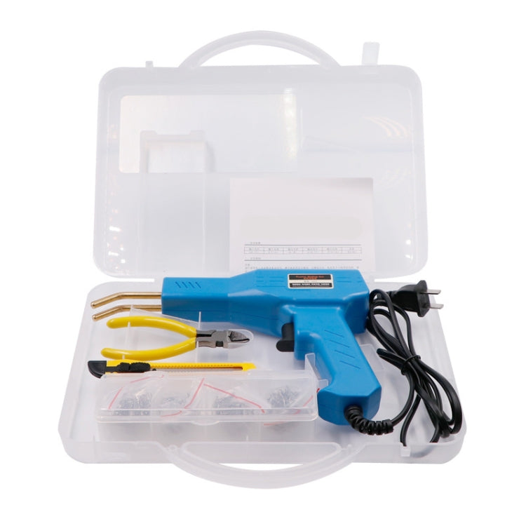 H50 Car Bumper Crack Repair Welding Machine Plastic Welding Nail Artifact, EU Plug(Red)