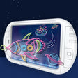 3D Fluorescent Drawing Board Magic Luminous Three-Dimensional Writing Board Graffiti Board Lighting Puzzle Children Drawing Board,Style: YM163(Dinosaur Version) -  by PMC TechLife | Online Shopping South Africa | PMC TechLife | Buy Now Pay Later Mobicred