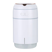 K005 Portable Hydrating LED Fill Light Makeup Mirror USB Mini Humidifier(White)