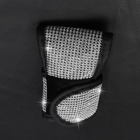 2 PCS Car Diamond-Studded Interior Products Personalized Protective Sleeve Gear Cover