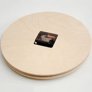 10 inch Scale Version Wooden Sling Wall Clock Home Living Room Clock