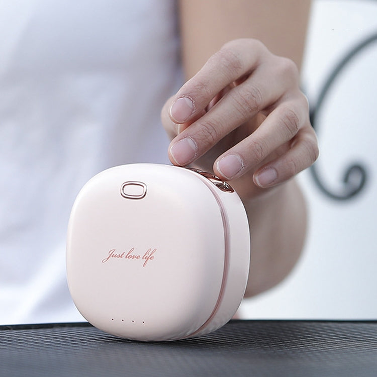 Lazy Hanging Neck Small Fan Usb Rechargeable Mini Portable Leafless Fan(White)