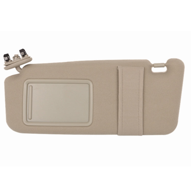 Left Driver Side Sun Visor With Mirror Driving Position Sun Visor For Toyota Camry 2007-2011(Beige)