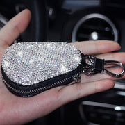Diamond Car Gourd Key Case Car Key Case(White Diamond)