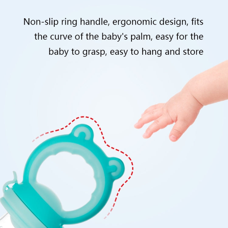Baby Fruit And Vegetable Food Supplement Food Fruit Bite Bag(S Blue)