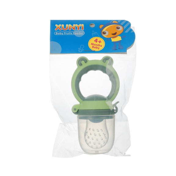 Baby Fruit And Vegetable Food Supplement Food Fruit Bite Bag(S Blue)