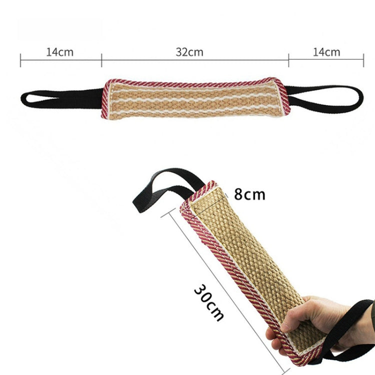 Dog Training Hemp Bite Stick Dog Bite Stick Dog Training Supplies(A1)