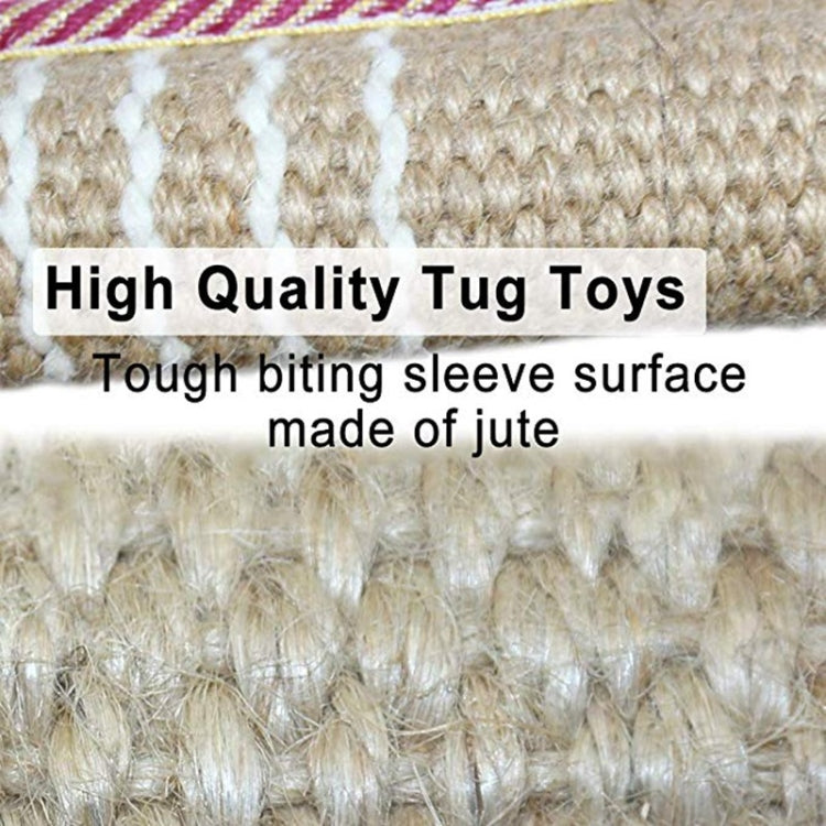 Dog Training Hemp Bite Stick Dog Bite Stick Dog Training Supplies(A5)