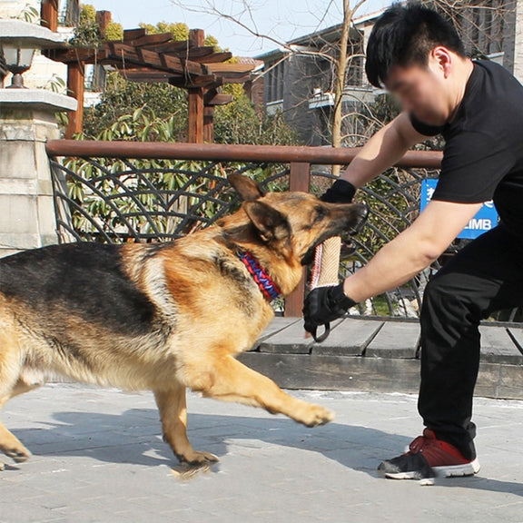 Dog Training Hemp Bite Stick Dog Bite Stick Dog Training Supplies(A5)