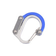 Multifunctional Carabiner Aluminum Alloy D-Type Outdoor Products Quick-Hanging Buckle(Blue) - Hooks by PMC TechLife | Online Shopping South Africa | PMC TechLife | Buy Now Pay Later Mobicred