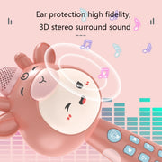 Children Wireless Singing Microphone Early Education Toys, Colour: Upgraded Blue