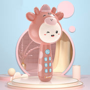 Children Wireless Singing Microphone Early Education Toys, Colour: Upgraded  Pink