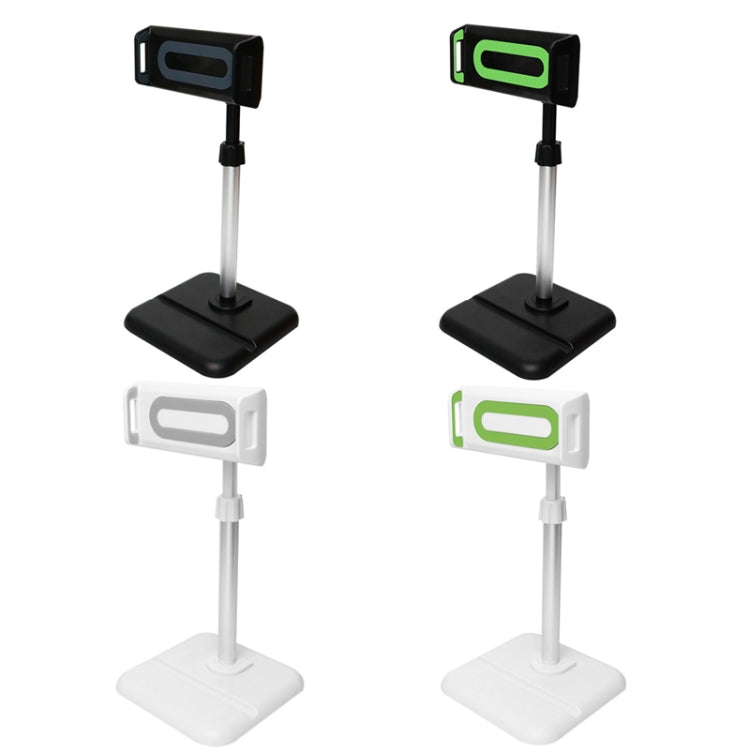 Telescopic Adjustment Live Frame Desktop Tablet Mobile Phone Bracket, Specification: K05 Flat Plate  (White Gray)