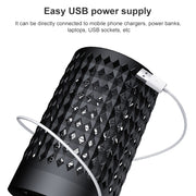 USB Photocatalyst Mosquito Killer Electrical Shock Two-In-One Mosquito Killer White (Electric Shock)