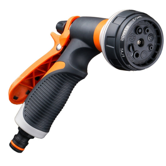 Plastic Household Flower Garden Watering Sprinkler, With Rubber Quick Connector+Rubber Threaded Joint