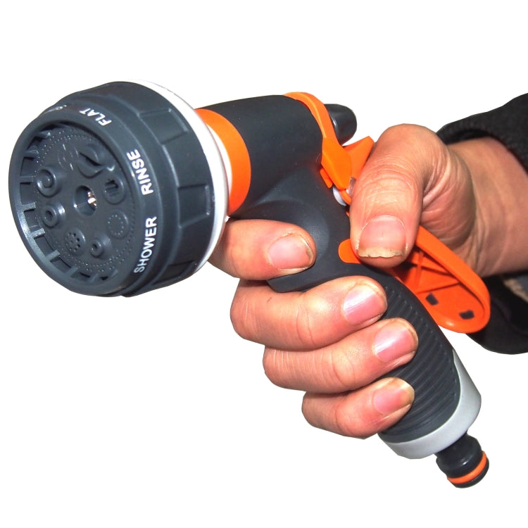 Plastic Household Flower Garden Watering Sprinkler, With Rubber Quick Connector+Rubber Threaded Joint