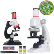 Early Education Biological Science 1200X Microscope Science And Education Toy Set For Children S