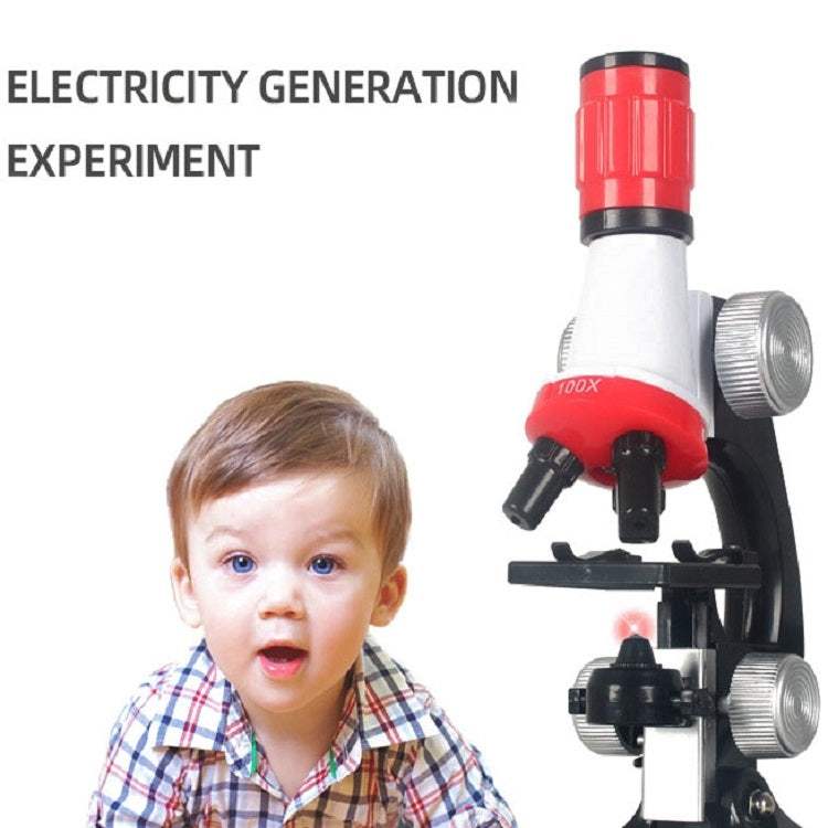 Early Education Biological Science 1200X Microscope Science And Education Toy Set For Children S