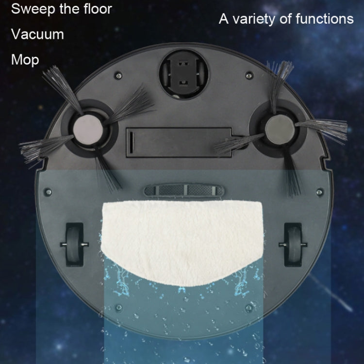 Household Automatic Smart Charging Sweeping Robot, Specification: 3 in 1���White���