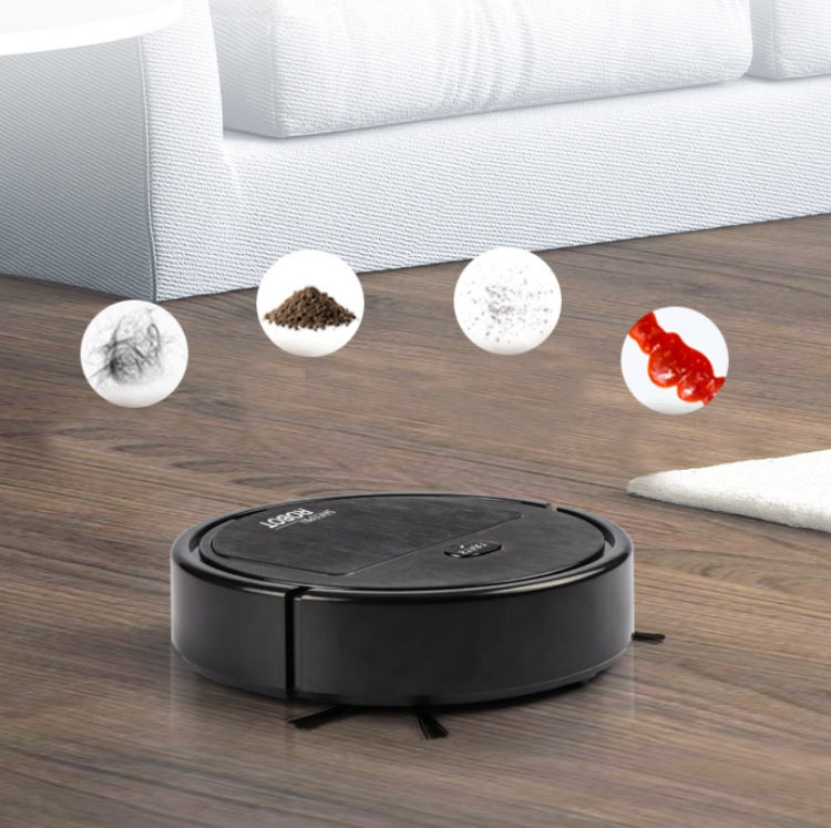 Household Automatic Smart Charging Sweeping Robot, Specification: 3 in 1���White���